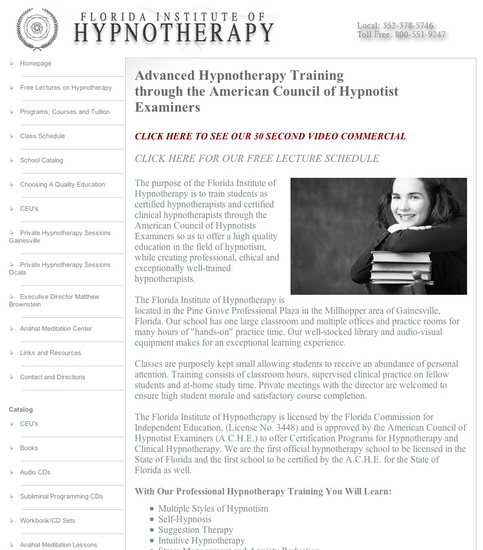 The Florida Institute of Hypnotherapy